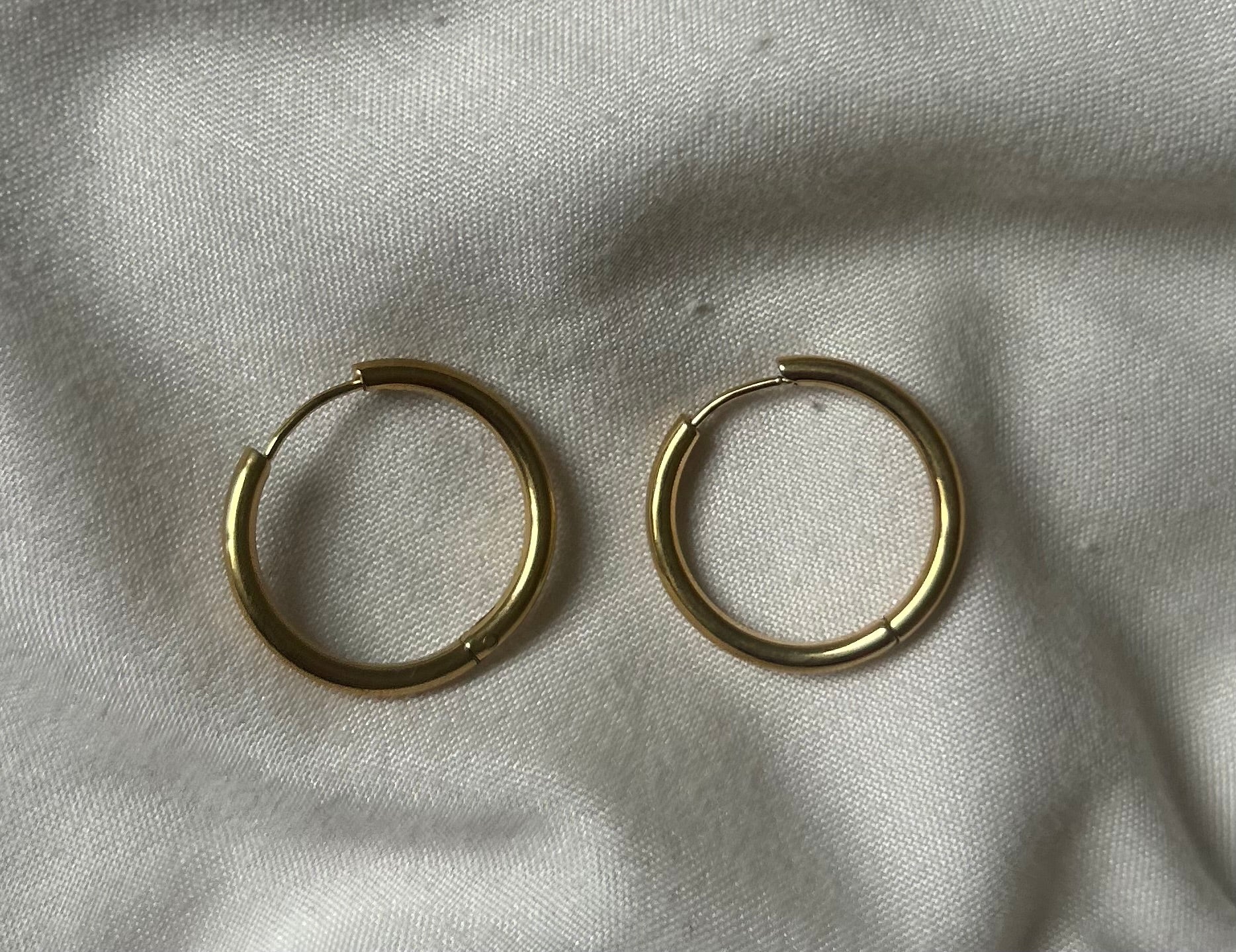 Créoles rondes - Dorées