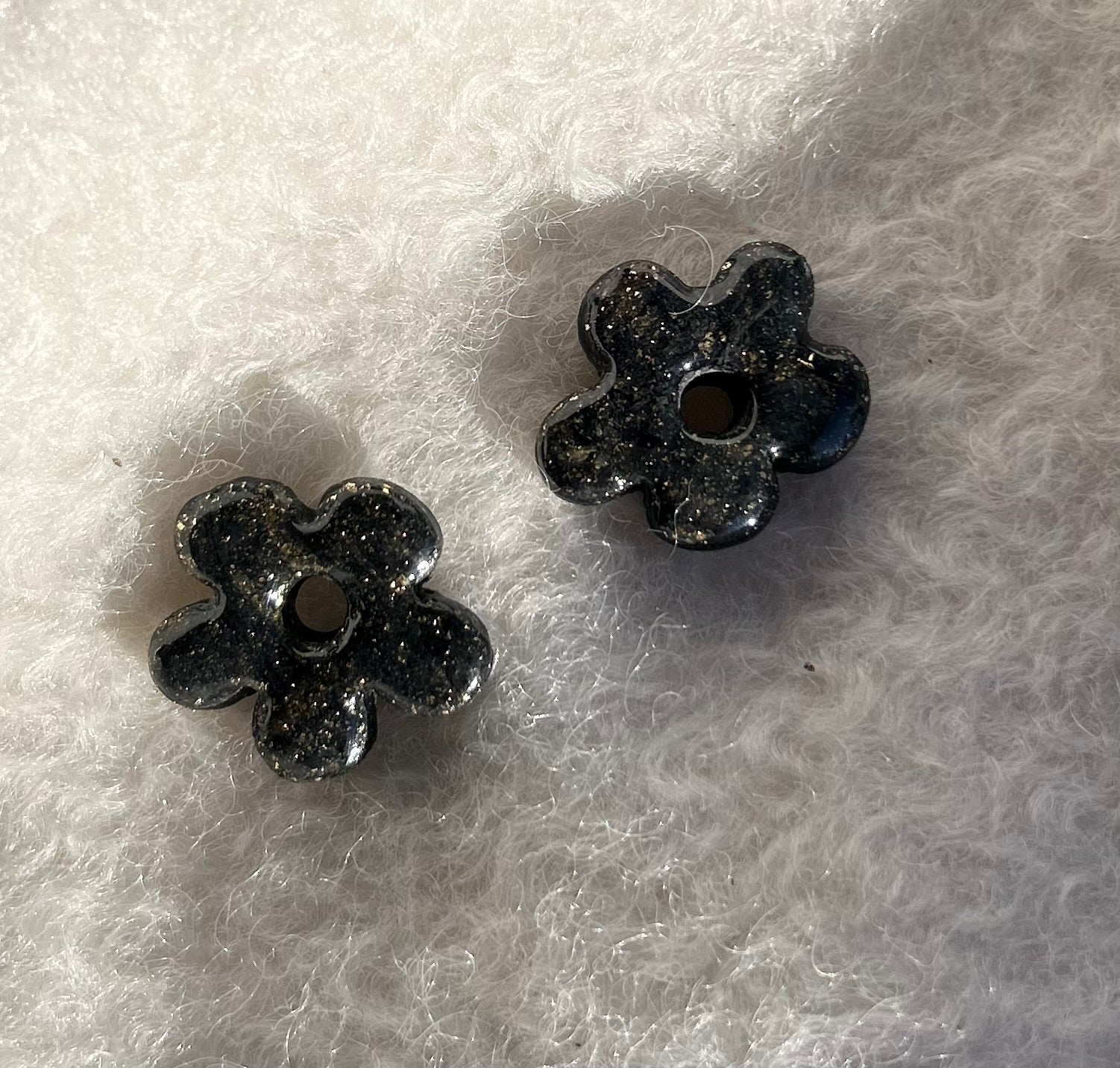 Pampilles Pétale - Noir/Or