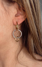 Créoles Infinies en 6 styles - Doré/Argent