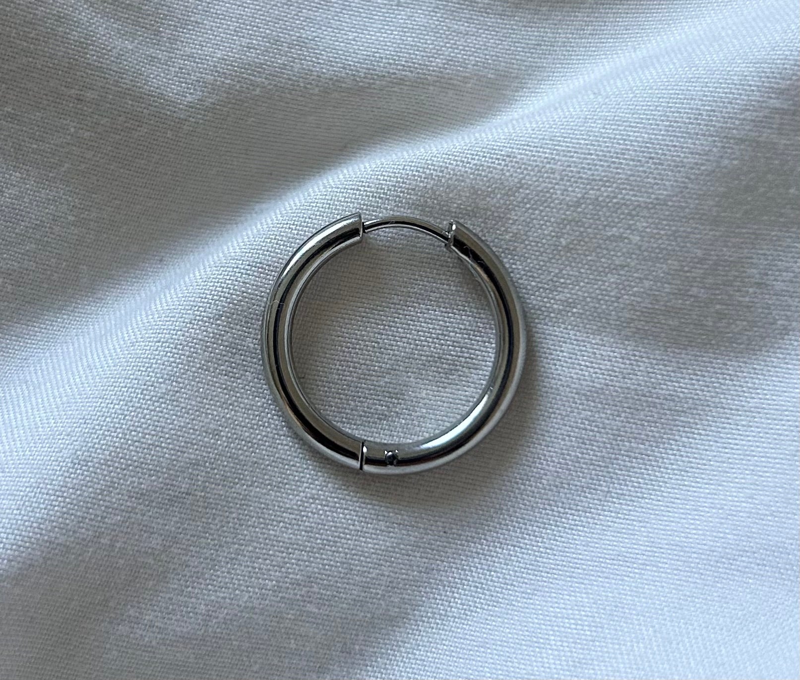 Créoles rondes - Argentés