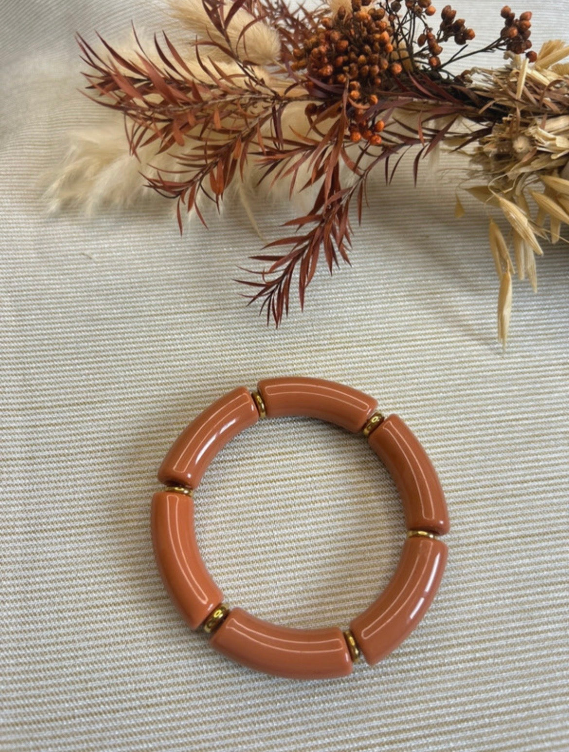 Bracelet Tubes - Corail