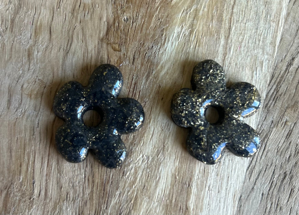 Pampilles Pétale - Noir/Or