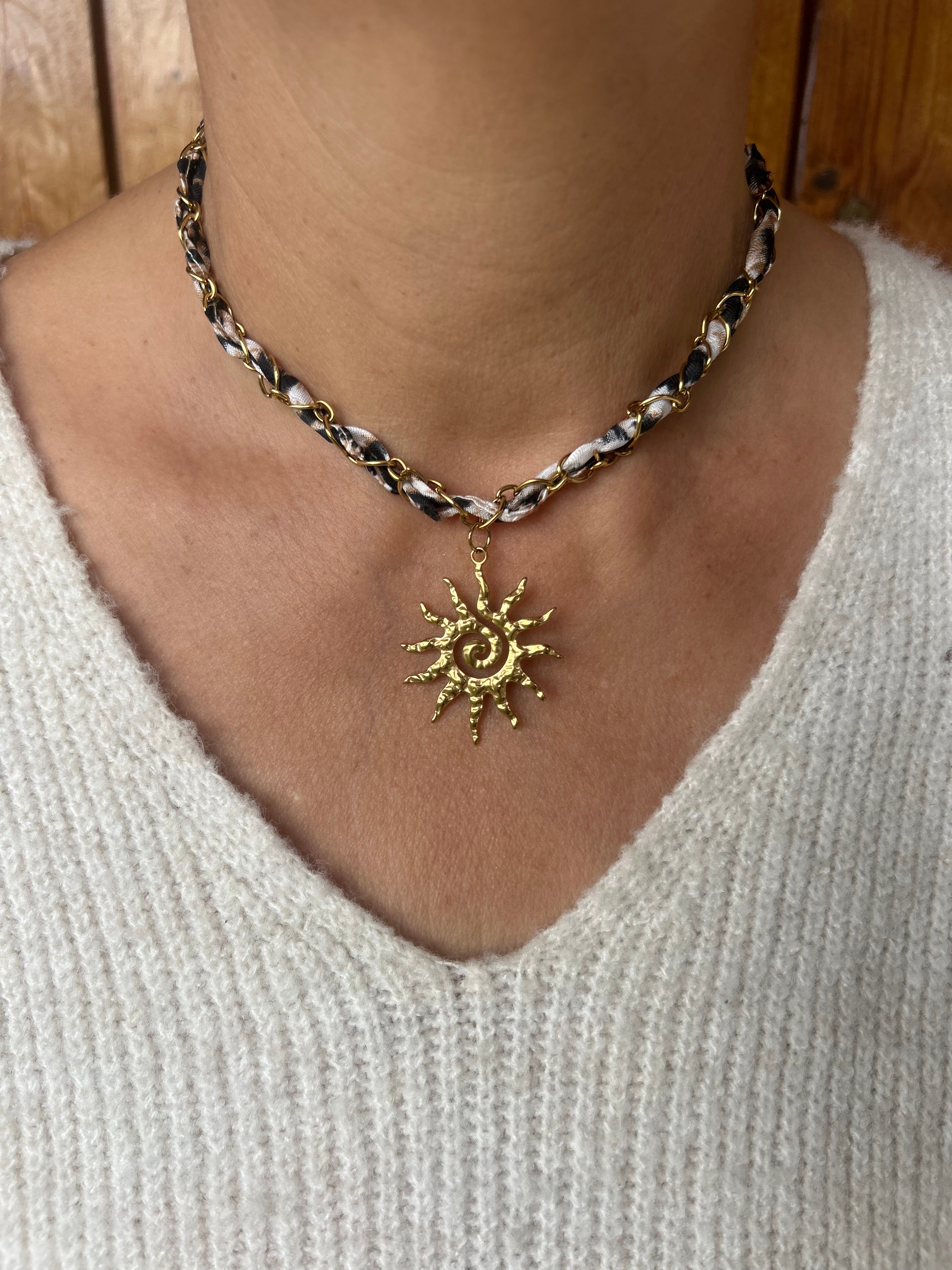 Collier Soléa - Léopard