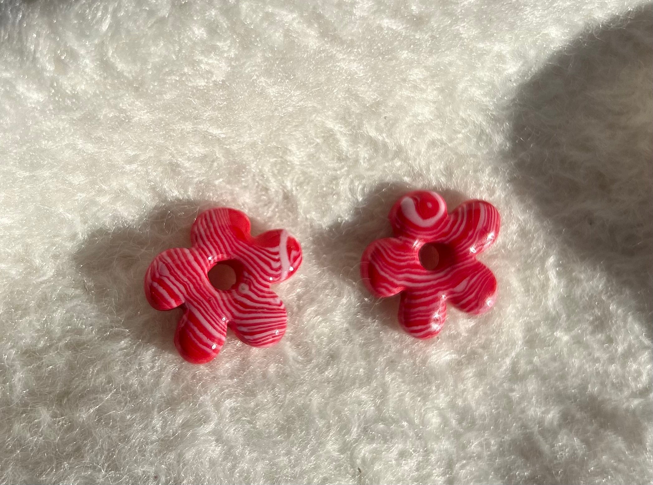 Pampilles Pétale - Rouge/blanc