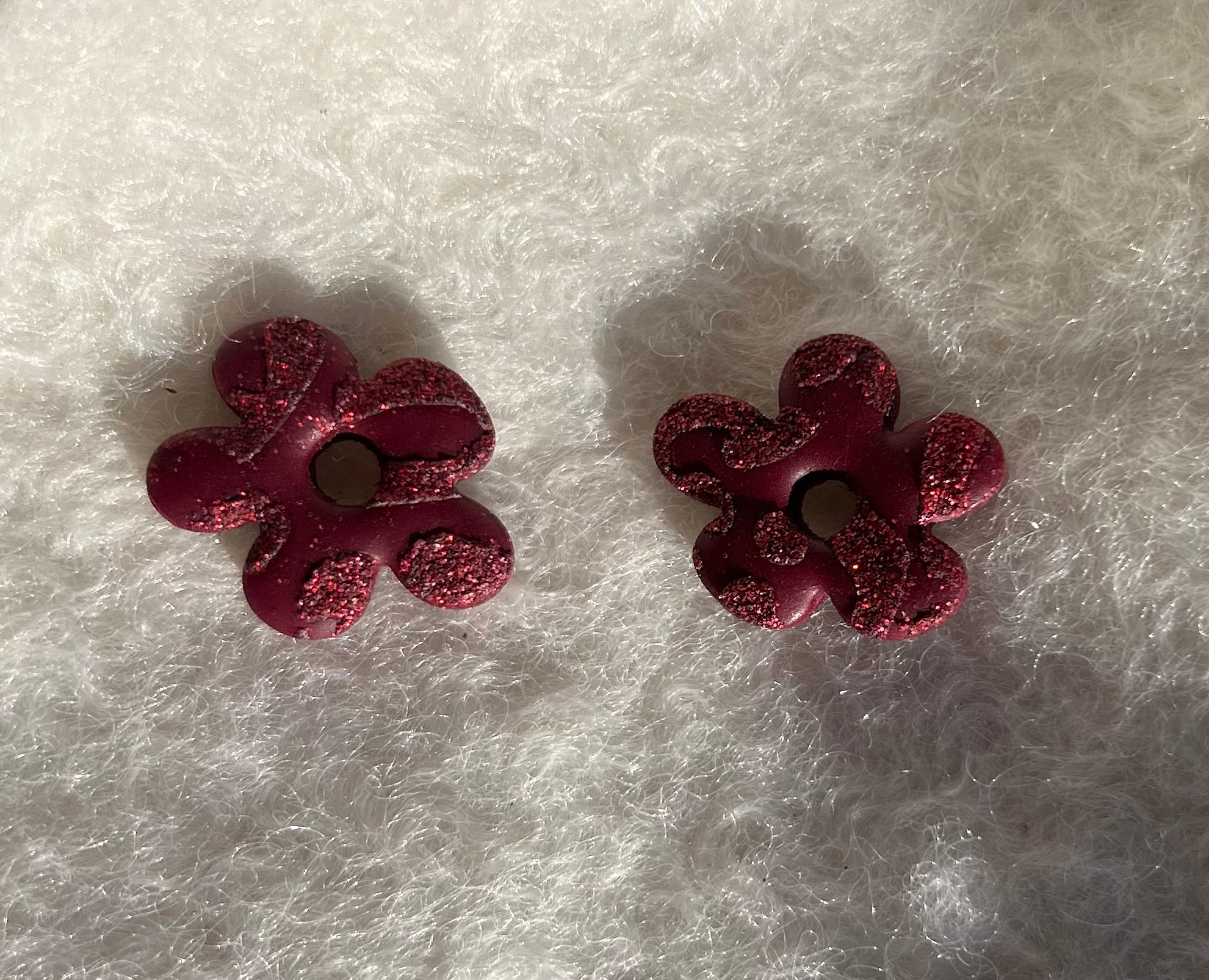 Pampilles Pétale - Léopard bordeaux