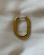 Créoles ovales - Dorées