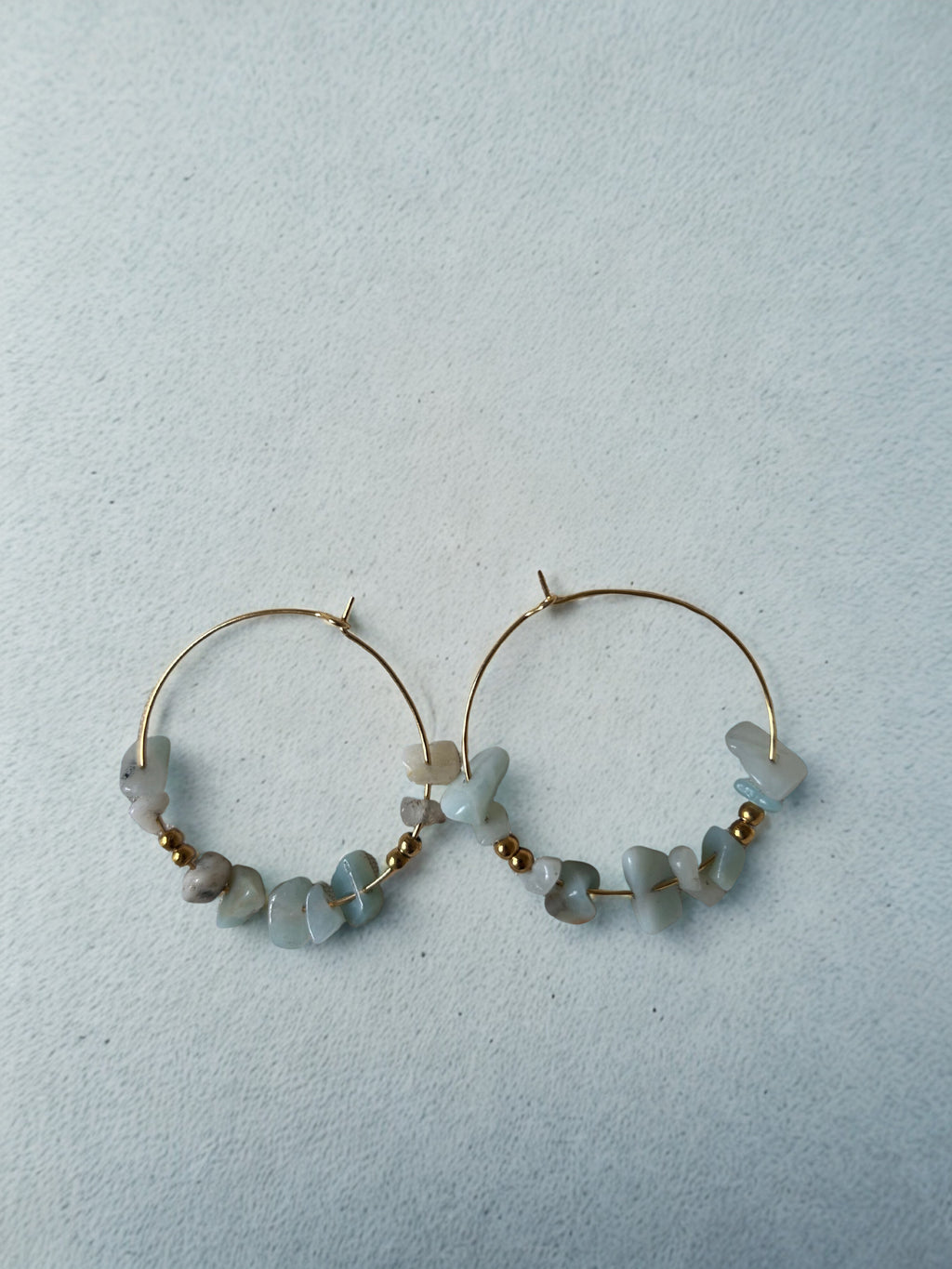 Créoles pierres naturelles - Amazonite