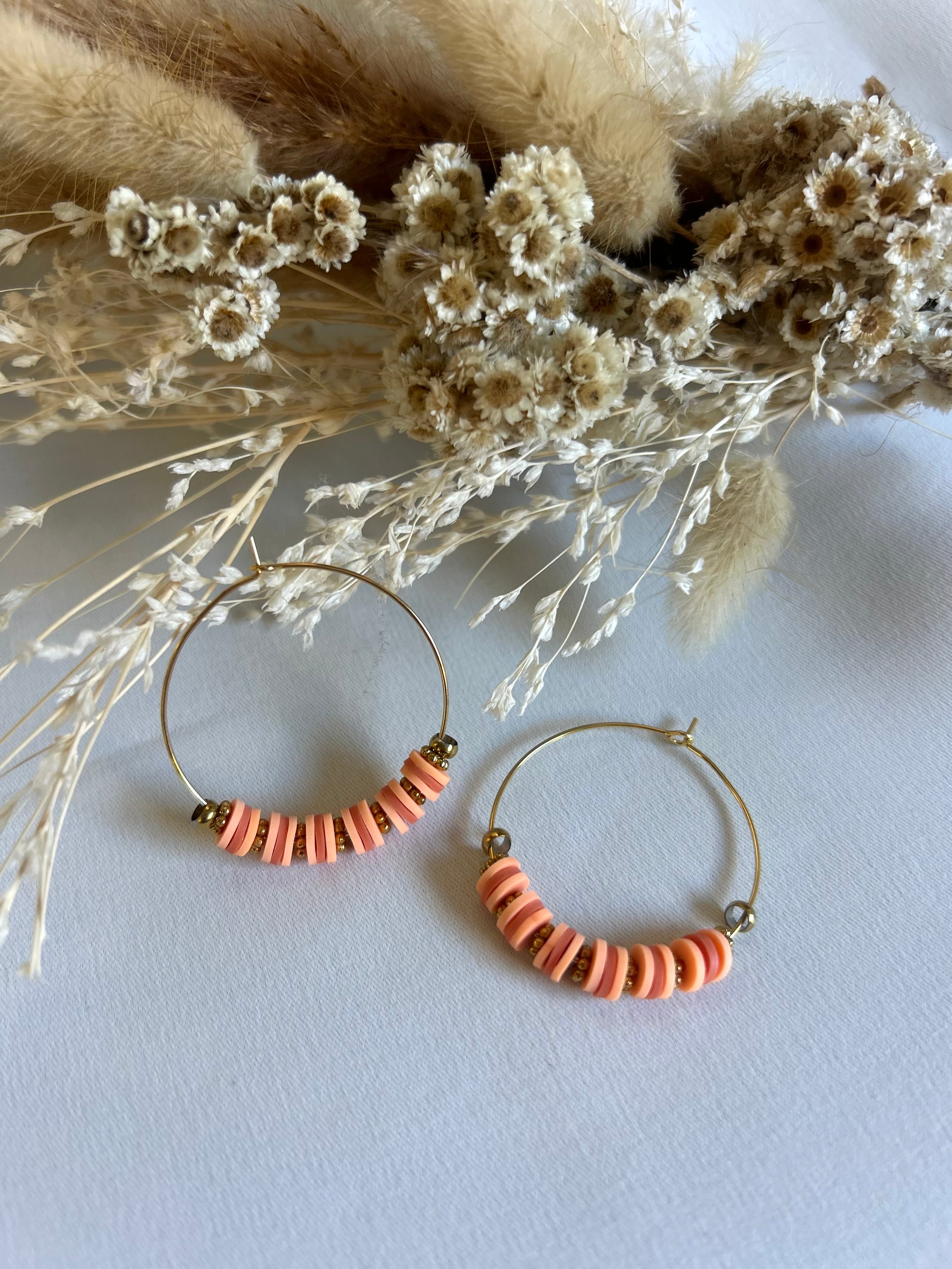 Créoles Perla - 3 coloris